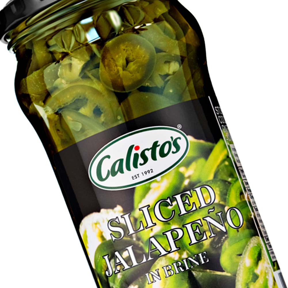 Calisto’s Sliced Jalapeños in Brine 2 Calisto’s Sliced Jalapeños in Brine - Image 2