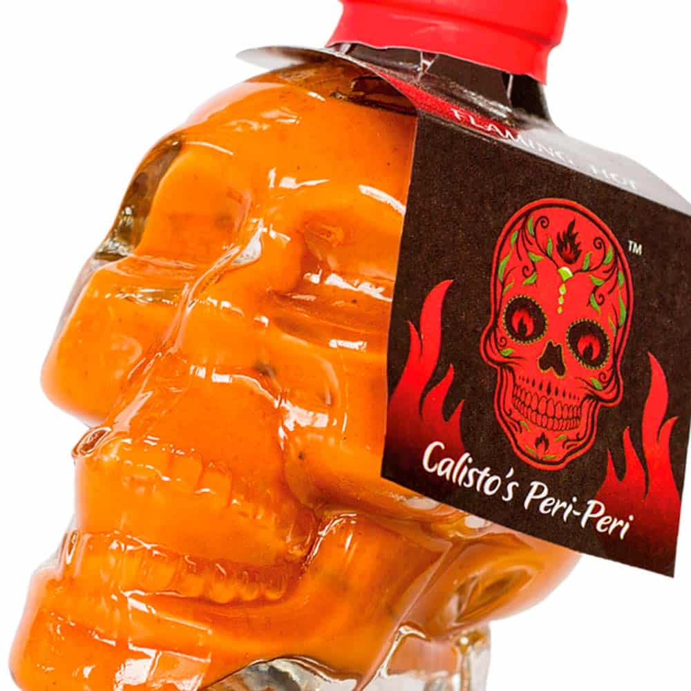 Calisto’s Skull Flaming Hot Peri-Peri Sauce 2 Calisto’s Skull Flaming Hot Peri-Peri Sauce - Image 2