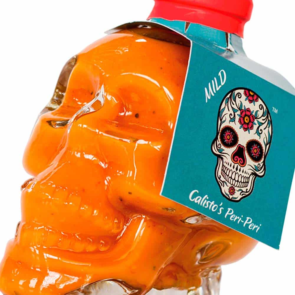Calisto’s Skull Peri-Peri Sauce Mild 2 Calisto’s Skull Peri-Peri Sauce Mild - Image 2
