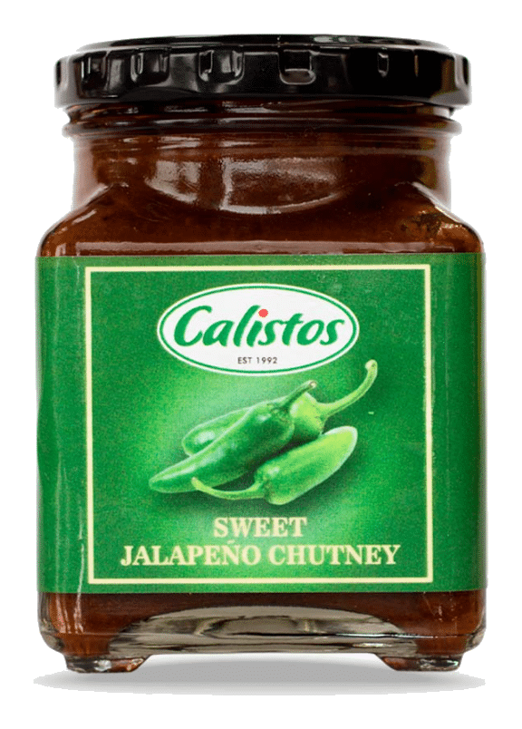 Calisto’s Table Sauces – Sweet Jalapeño Chutney 1 Sweet jalapeño chutney, 250ml