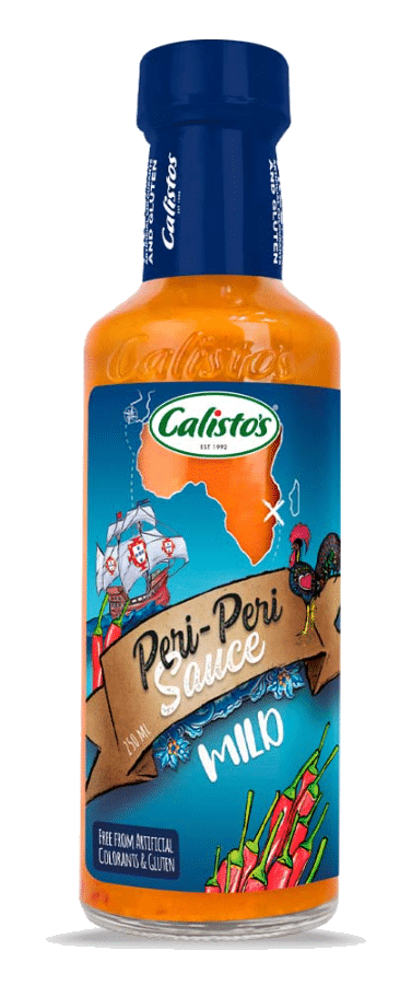 Calisto’s Mild Peri-Peri Sauce 1 Calisto's mild peri-peri sauce, 250ml