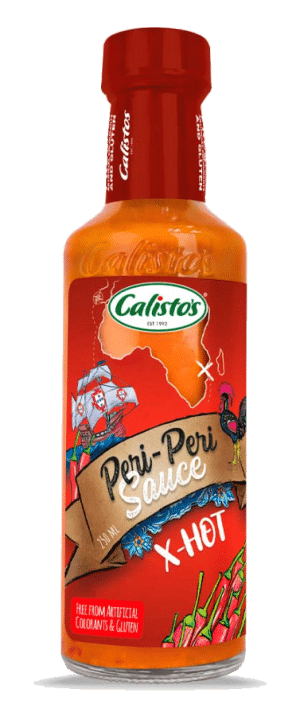 Calisto's extra hot peri-peri sauce, 250ml