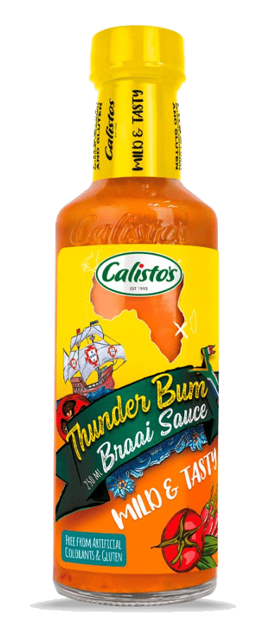 Calisto’s Thunder Bum Braai Sauce 1 Braai sauce, 125ml and 250ml